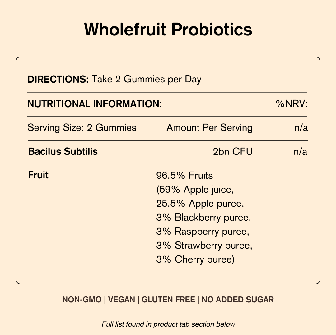 Wholefruit Probiotic