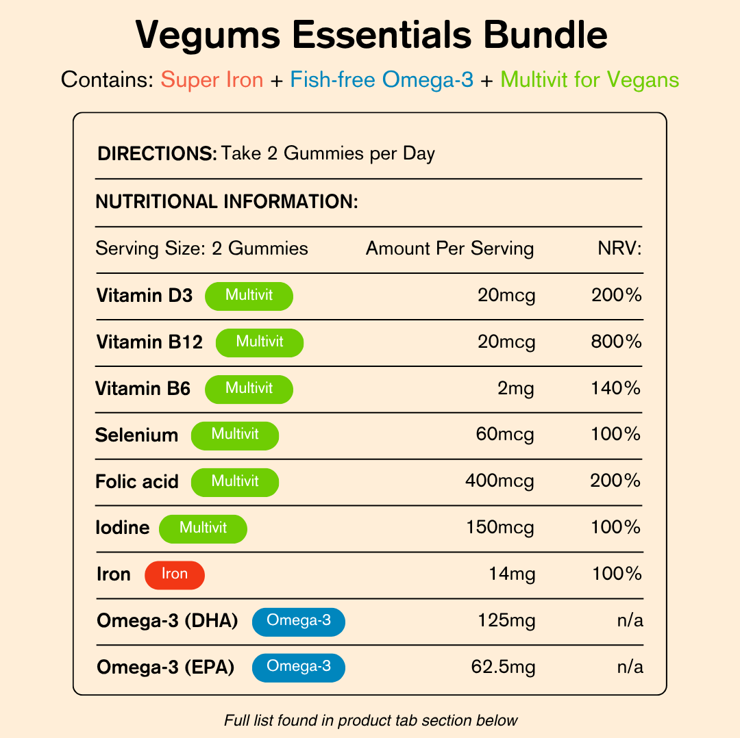 Vegums Essential Bundle (refill)