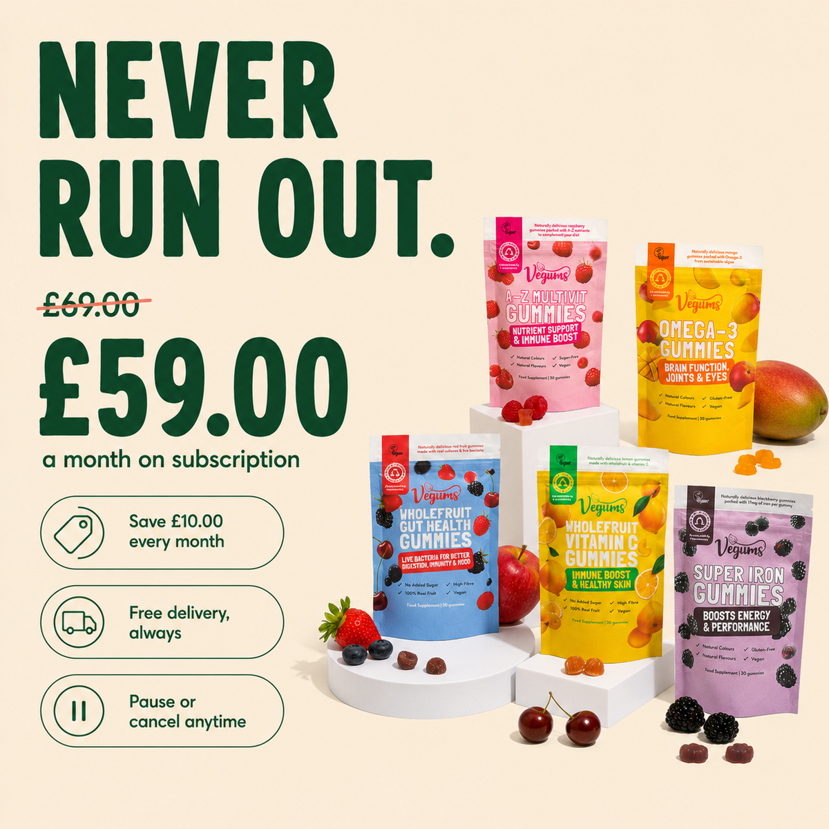 Vegums Wellness Bundle